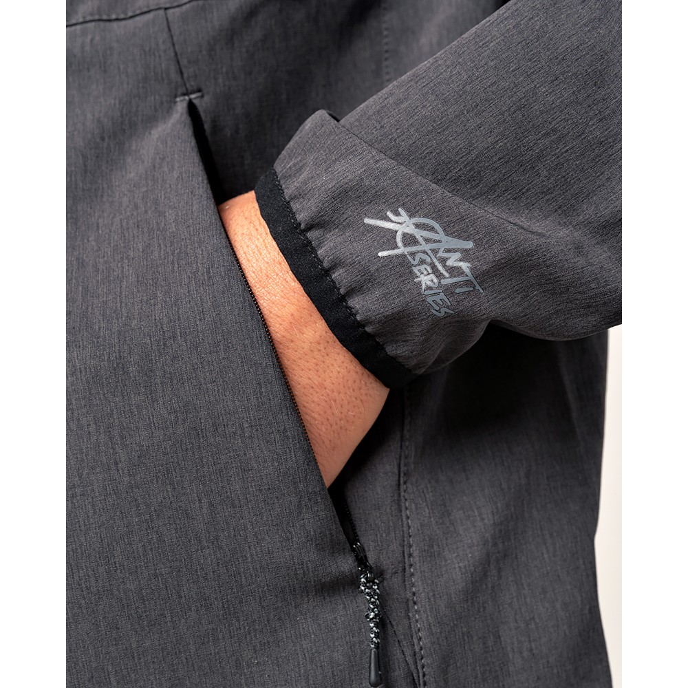 RIP CURL ZT Jacket Elite Anti Series solid black Adrenalin