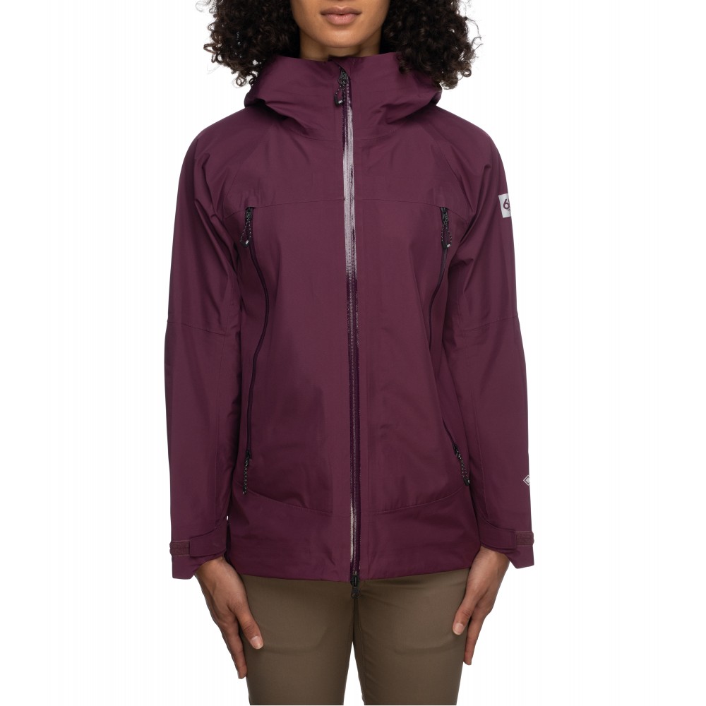 686 Womens Gore Tex Paclite Jacket plum Adrenalin Regensburg Snowboards Snowwear und mehr