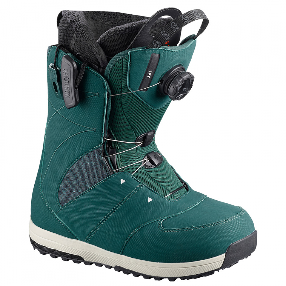 SALOMON Ivy Boa SJ deep teal 18 19 Adrenalin Regensburg Snowboards Snowwear und mehr