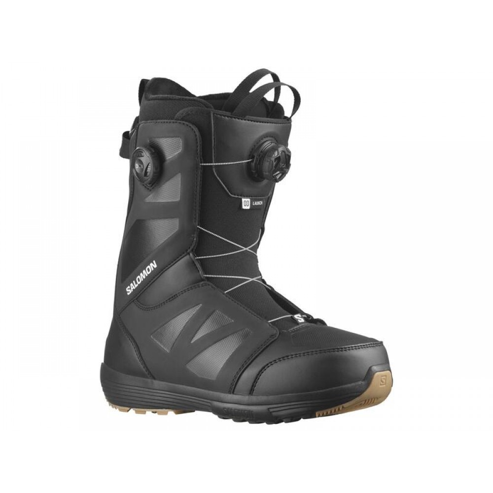 SALOMON Launch BOA SJ black Adrenalin Regensburg Snowboards Snowwear und mehr