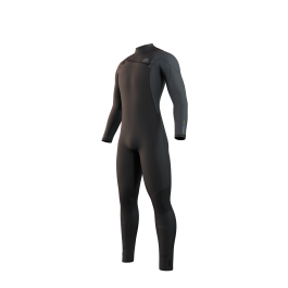MYSTIC Marshall Fullsuit 3/2 Front Zip black/grey